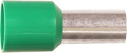 Isoleret ABIKO terminalrør KA6-12ETT 6mm2 L12 Grøn