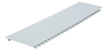 Dæksel for afblænding 220 mm hvid
