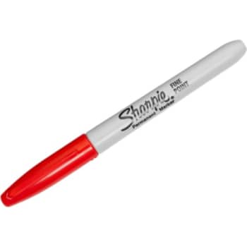 Sharpie permanent marker, fine, 1,0 mm spids, rød