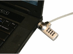 Notebook sikkerhedswire m. kodelås (1,5m)