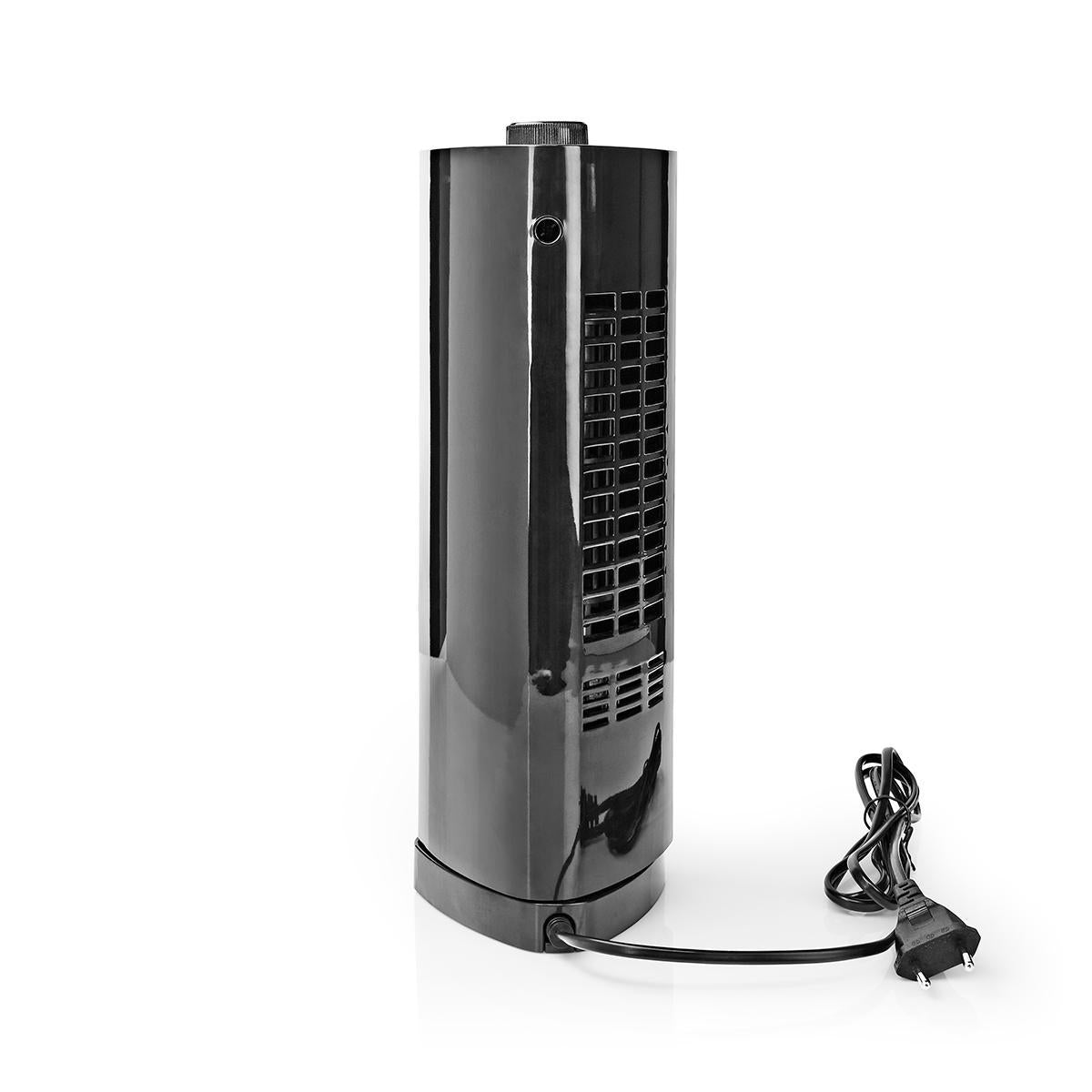 Bordtårnventilator - 30cm, 3 hastigheder, Sort