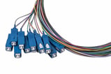 Pigtail G652D SemiTight 12x2m SC/UPC-NC 12 forskellige farver 900