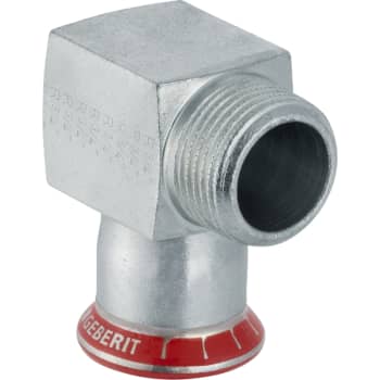 15 mm x 1/2" Vinkel FZ 90° muffe/nippel Mapress