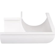 Plastmo 11" udvendig gering 90°, hvid