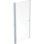 Contura Shower Space lige dør mat profil/klart glas SPNK 900 knopgreb