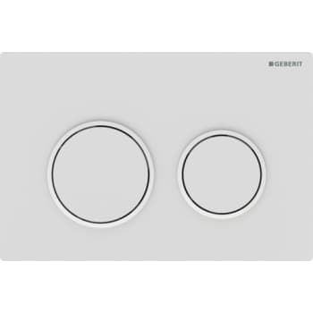 geberit Omega 20 hvid mat lakeret