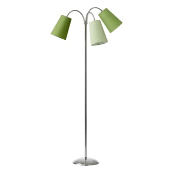 Gulvlampe Salsa Krom Med Æ-M-Æ Skærme