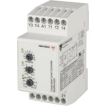 Niveauforstærkerrelæ 2 - 4 niveauer 230VAC DIN-skinne 2 x 8A relæ B: 36mm