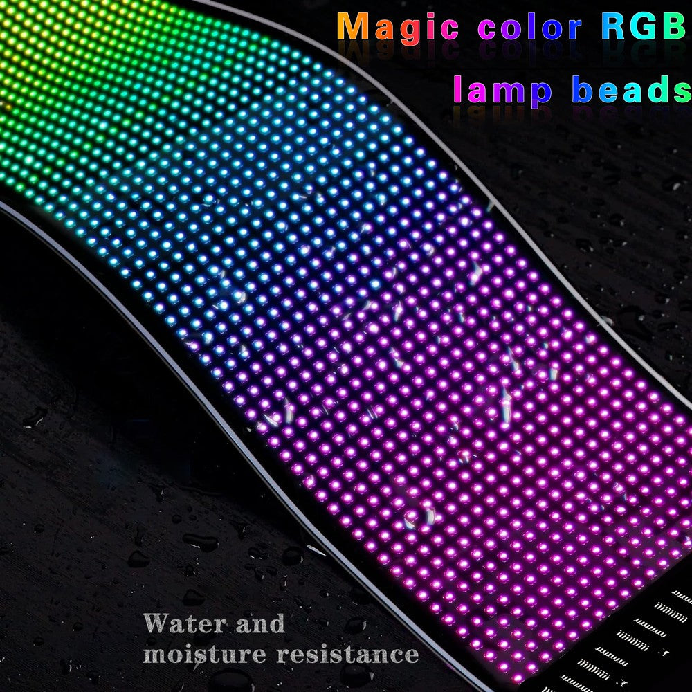 Pixel matrix panel 32x96 - Bluetooth, 5V USB til DIY projekter og festlig belysning