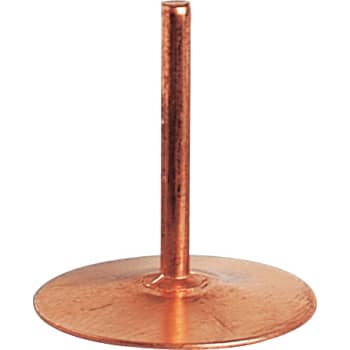 Kobberklammer Ø19 x 1 mm pakke á 1000 stk