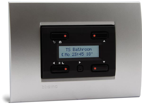 VELBUS - Temperaturstyring, Sort