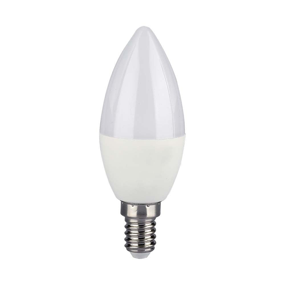 Smart Kertepære med RF Kontrol - RGB+4000K, Dæmpbar, 4.8W, E14, 470lm, RA80
