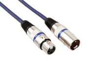 Prof. DMX kabel - 3P XLR han/hun (5m)