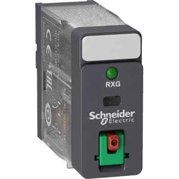 1C/O 10A RELÆ TESTKNAP+LED 230VAC