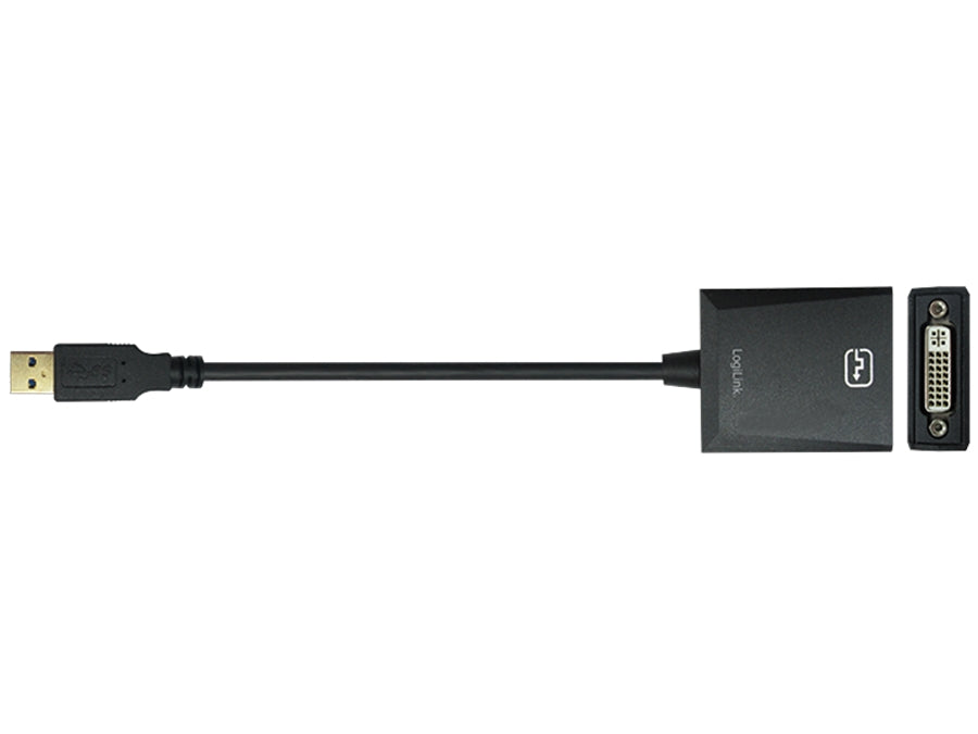 DVI konverter - USB 3.0 til DVI/(VGA)