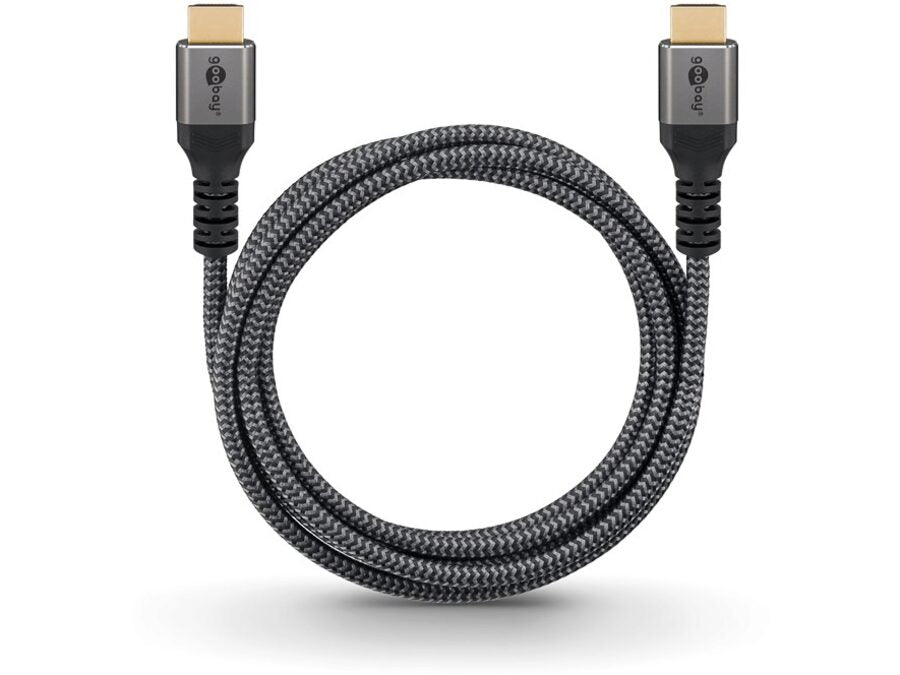 Ultra High Speed HDMI 2.1 Kabel - 8K/60Hz - Grå (0,5m)