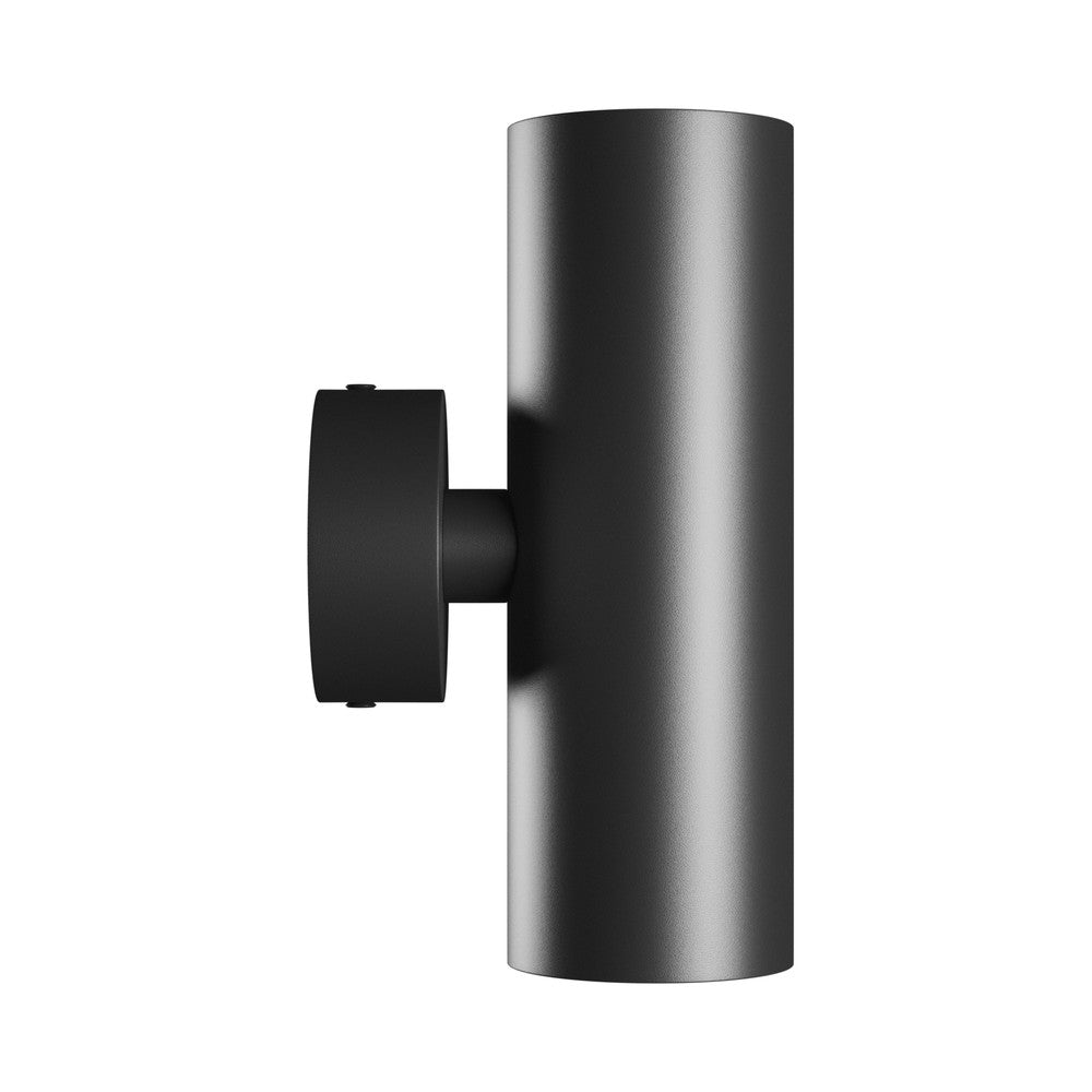 Squalla Variosa Tubo 2xGU10 Væglampe sort 55x160x90mm