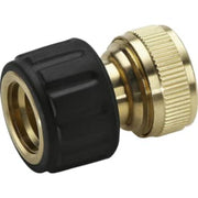 Kärcher slangekobling, messing, med Aqua Stop, 1/2"