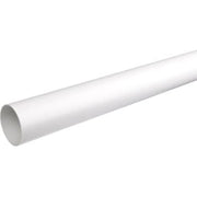 Plastmo nedløbsrør, Ø75mm, hvid, 3 meter