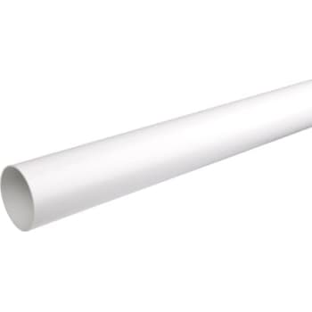 Plastmo nedløbsrør, Ø75mm, hvid, 3 meter