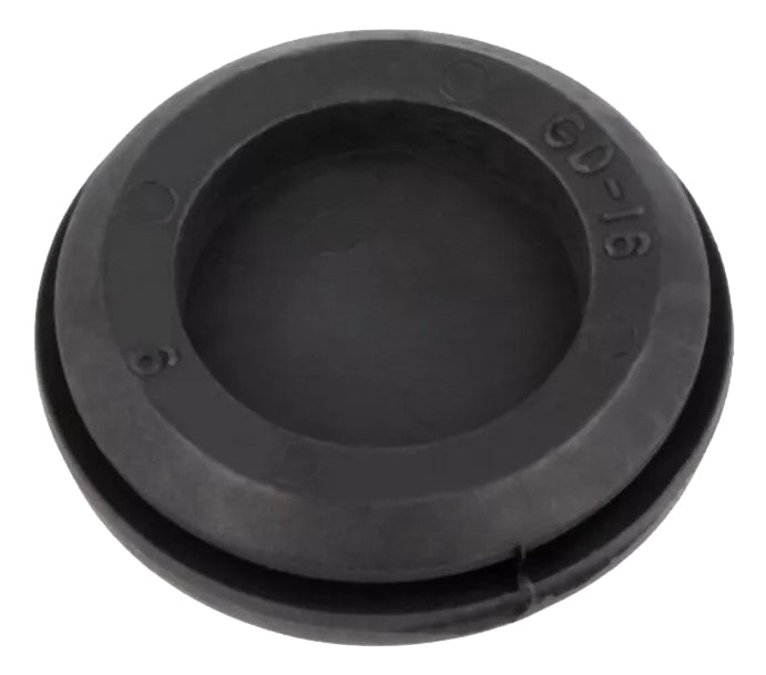 TPE kabelgennemføring - Ø29mm indv. diameter, Sort (M37 hul)