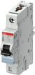 Smissline automatsikring B 10A 1-polet+nul B-karakteristik 230/400V AC brydeevne 10kA 36mm bred