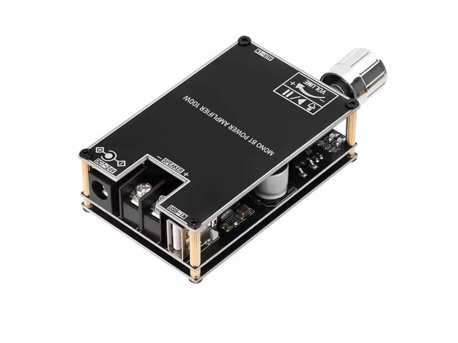 Mono audioforstærker m. Bluetooth - 1 x 100W, TPA3116