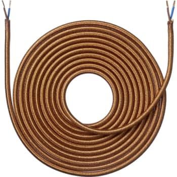 Stofledning 4 meter, Shiny Kobber