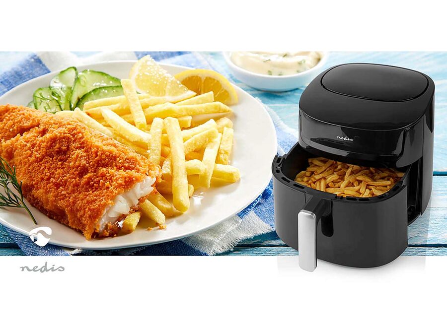 Hot AirFryer - 7,2L 240 min. timer, 8 programmer, Sort