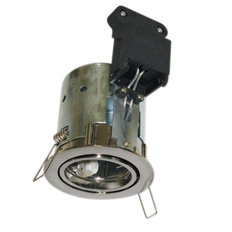 Downlight MR16 blank børstet stål