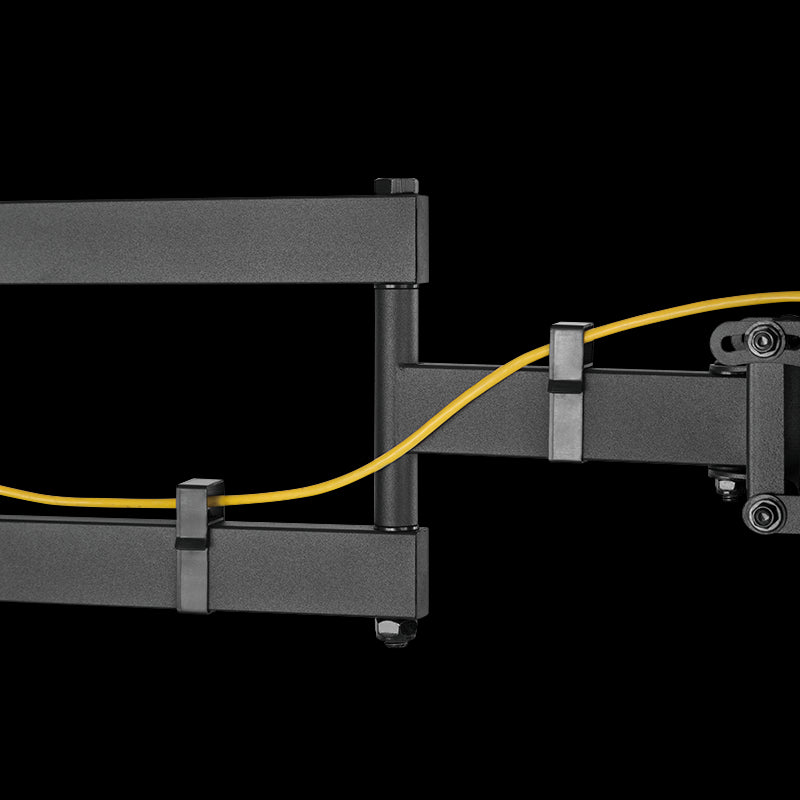 TV vægbeslag  43-90" 60kg, tiltbar og drejbar 77–428mm