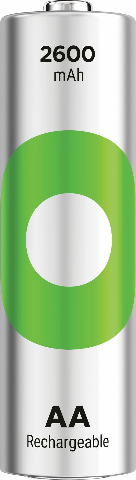 GP Recyko AA-batteri 2600 mAh 4-pak