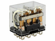 Heavy duty relæ - 24VDC / 10A, 4 x skifte (4PDT)