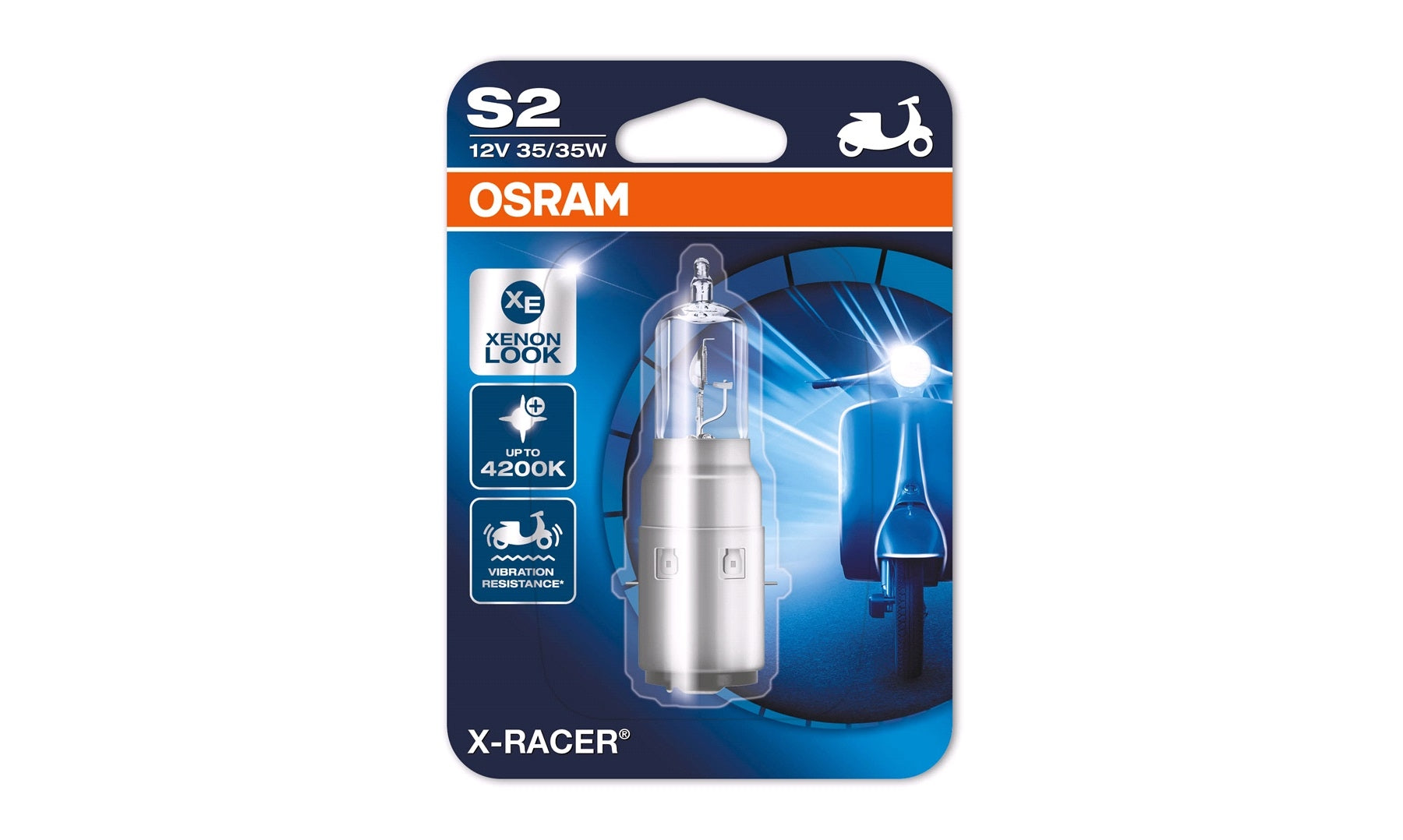 Osram x racer motorcykel forlygte pære