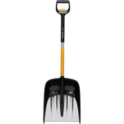 Fiskars sneskovl med teleskophåndtag