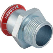 Geberit Mapress FZ Overgang 12mm x 1/2", muffe/nippel
