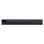 E-Line Minikanal 20x12 mm med tape 2 meter, sort