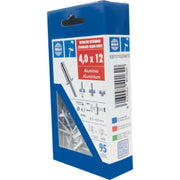 Nitte 4,0 x 12 mm, 95 stk.