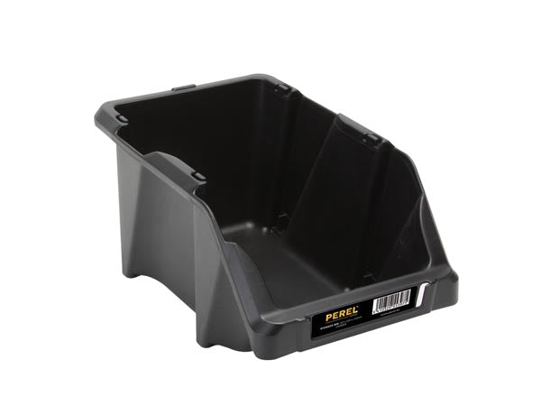 Plast lagerkasse - Sort 152x245x122mm
