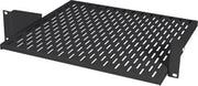 Modem hylde med dybde justering D=400 2U sort
