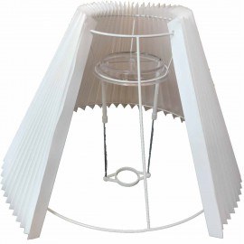 Skærmstativ hvid Ø40mm