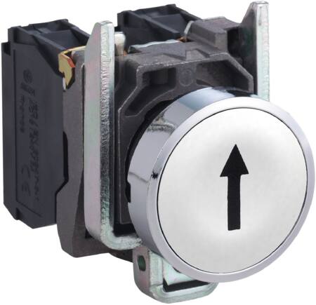 TRYK HVID M/SORT PIL XB4BA3341
