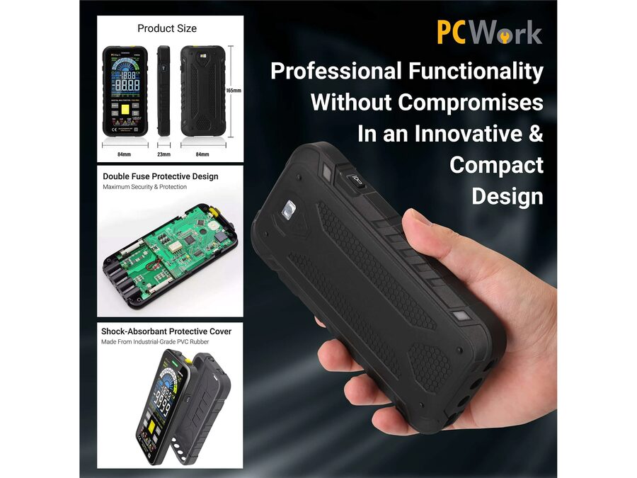 PCW03A Digital Multimeter, Smart, Sand RMS