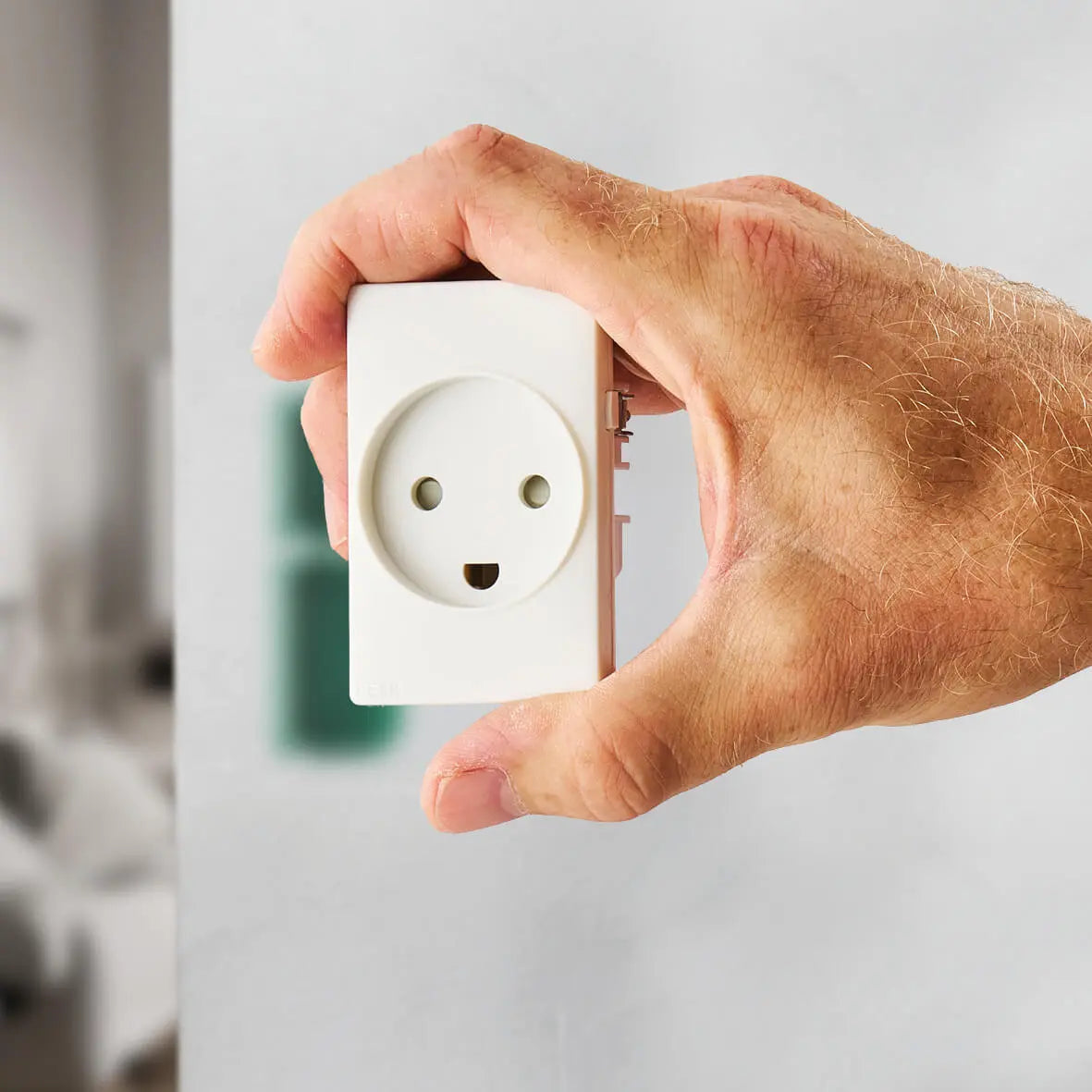 FESH SWITCH Curveline Stikudtag 1,5 m/j - Hvid