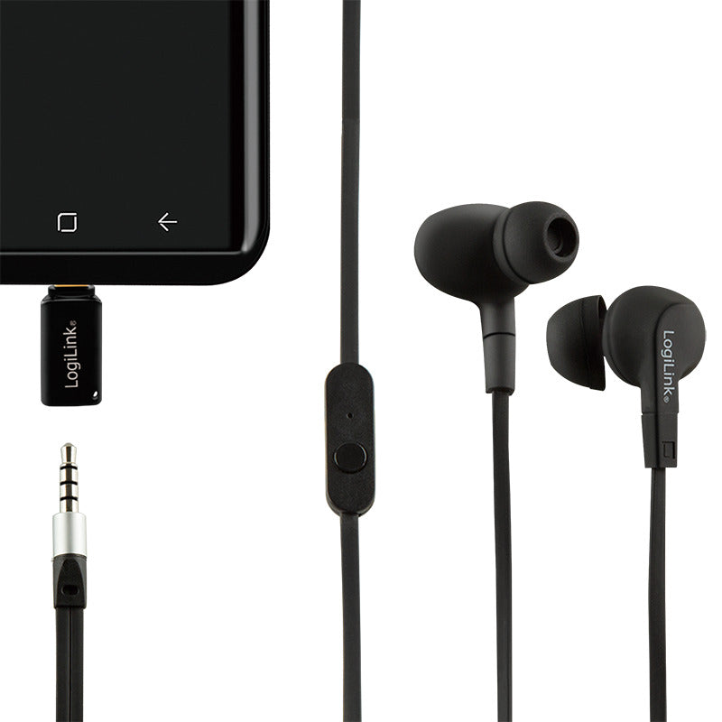 USB 3.2 lydkort - USB-C / 3,5mm jack, TRRS, 44,1kHz / 16 bit