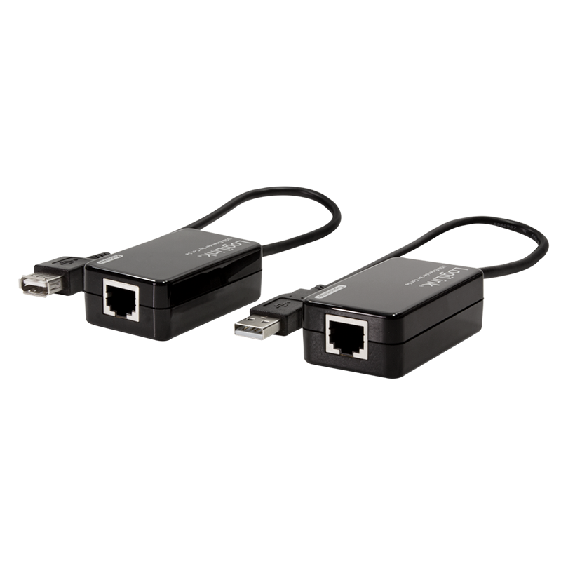 USB 2.0 extender via Cat5/6 UTP kabel (op til 50m)