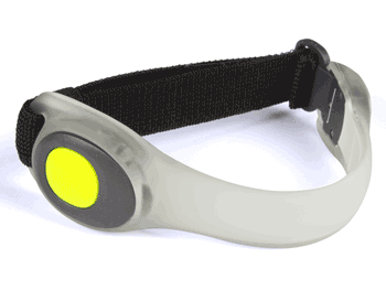 Fleksibel pandebånd m. LED lys