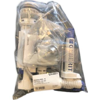 Duravit Skyllegarniture med trykknap 3/6 liter og svømmeventil