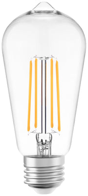 ST64 7W 2700K E27 KLAR DIM