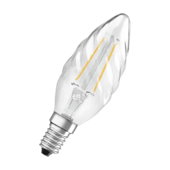 LED KERTE SNOET 2,5W/827 (25W) FIL E14